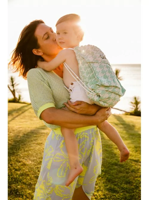 Neceser Para Mamá Y Bebé Impermeable Por Dentro Con Bolsillo