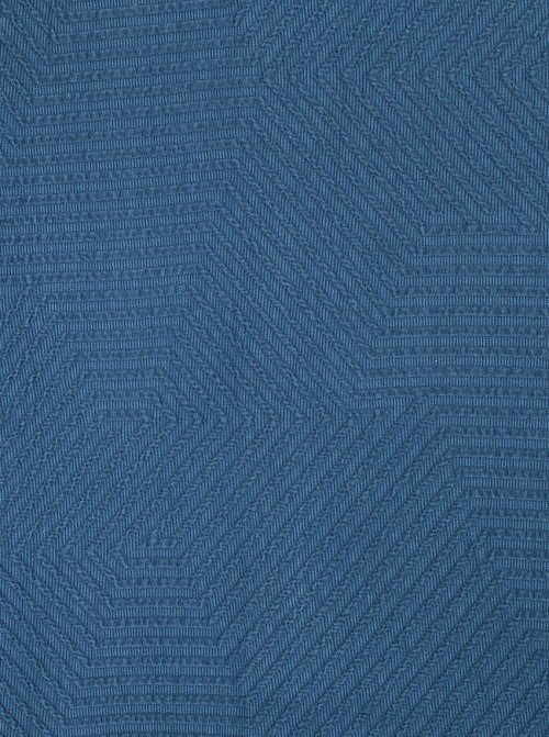 Colcha Aspen Azul Cama - 90x200cm textura
